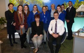 Year 14 students visit Downe Travel