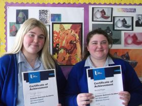 Success at the Ulster University Schools Outreach Academy’s Art Unwrapped Course