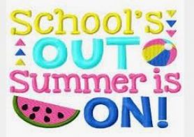School's out for the Summer!