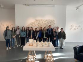 Art students visit Down Arts Centre 